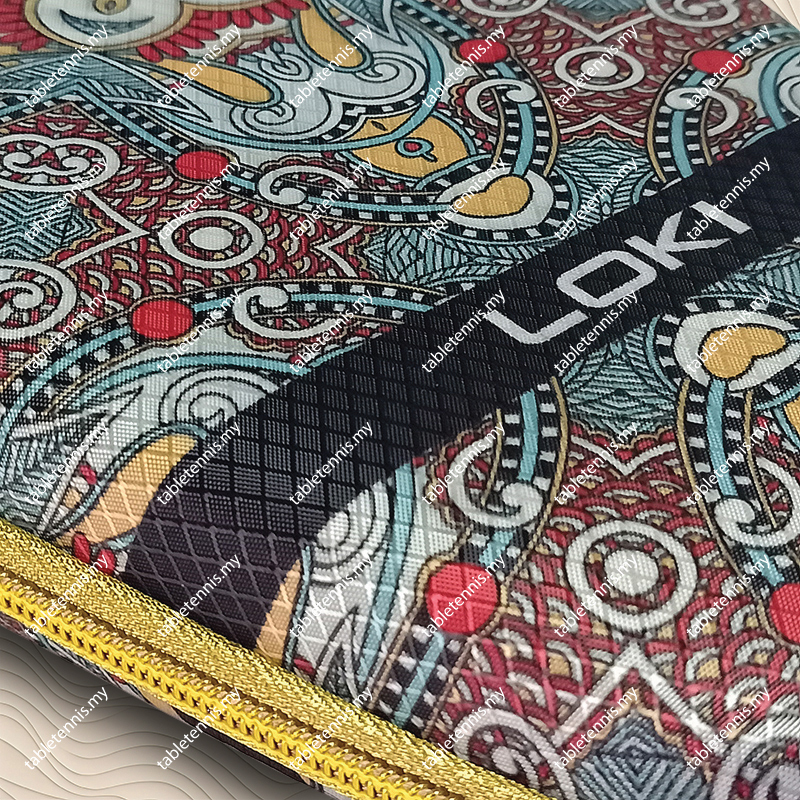 Loki Table Tennis Racket Case Gourd Shape Hard Casing Ping Pong Blade ...