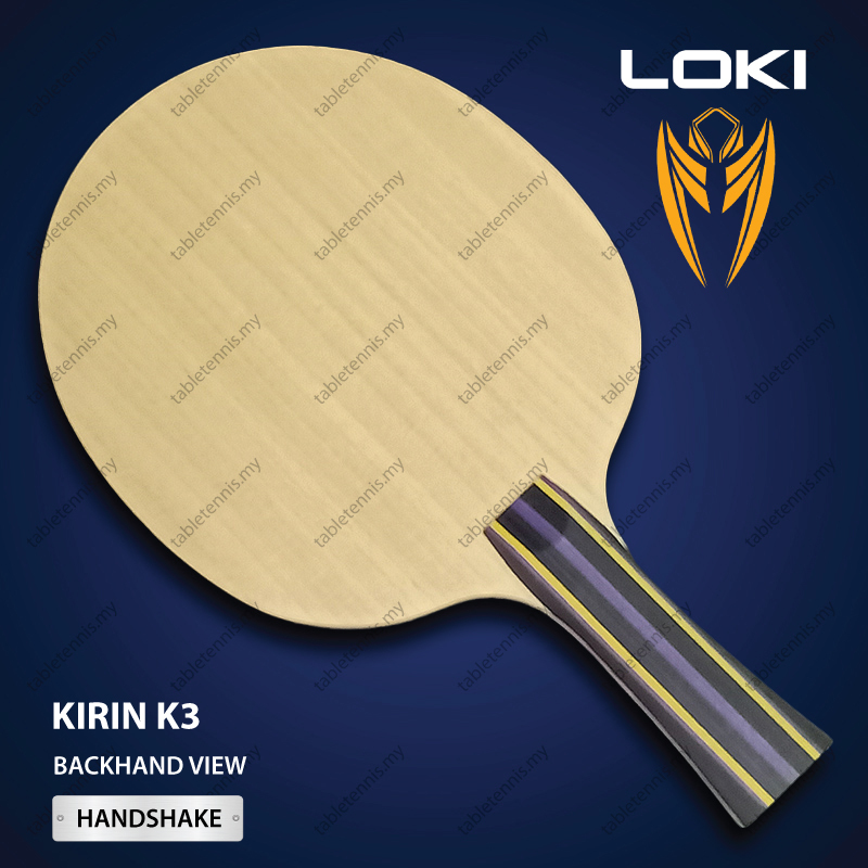 卓球 ラケット LOKI インナーカーボン ややこしかっ KIRIN K3