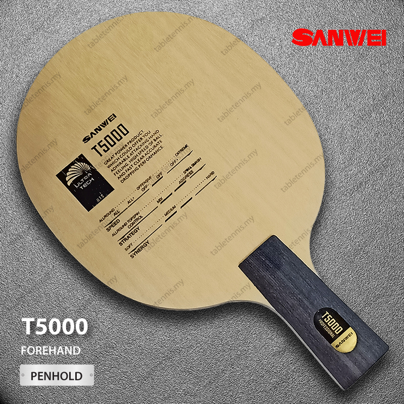 DHS 8 Star 8002 Pro Table Tennis Racket, 5 Wood 2 India