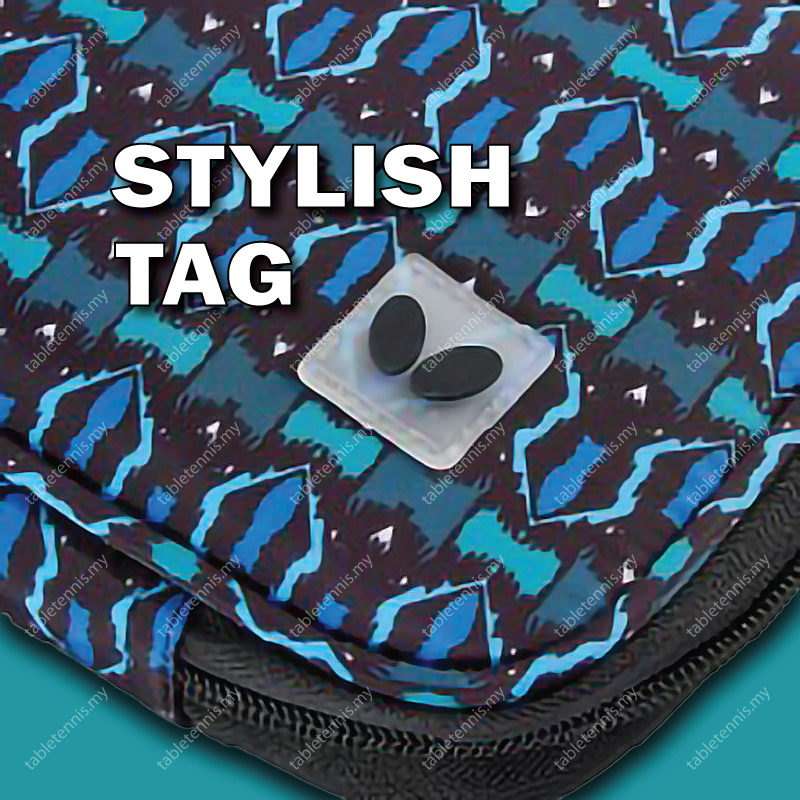 thumbnail image 2 of Gonetre Table Tennis Racket Carry Case – Single Paddle Bag With Ball Pocket, Waterproof Liner (Blue) 2 of 12