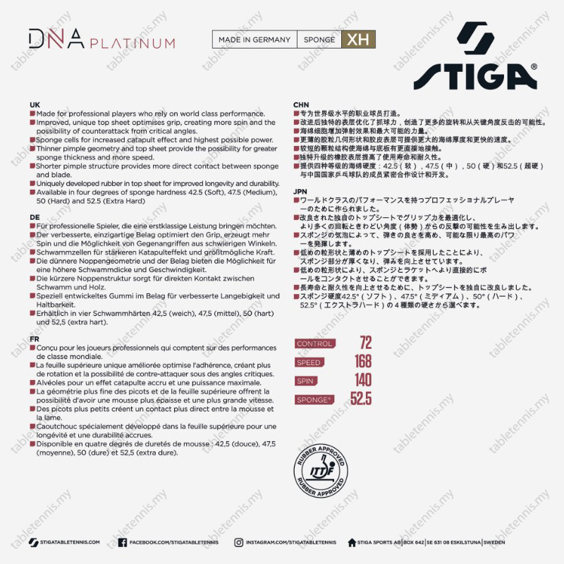 Stiga-DNA-Platinum-XH-P7