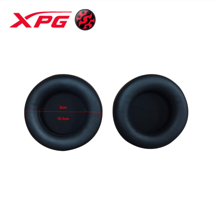 XPG EMIX H30 原廠 電競耳機耳罩（無logo)