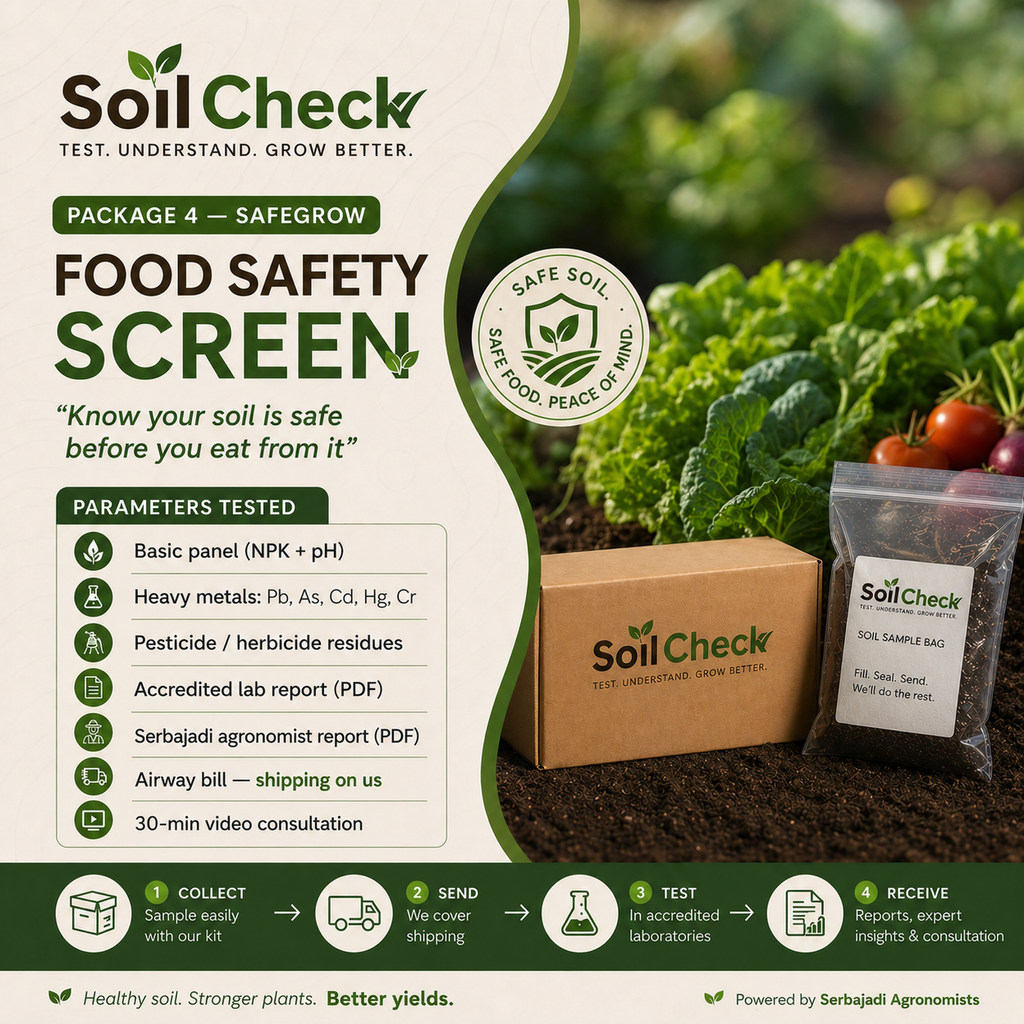SoilCheck - Food Safety