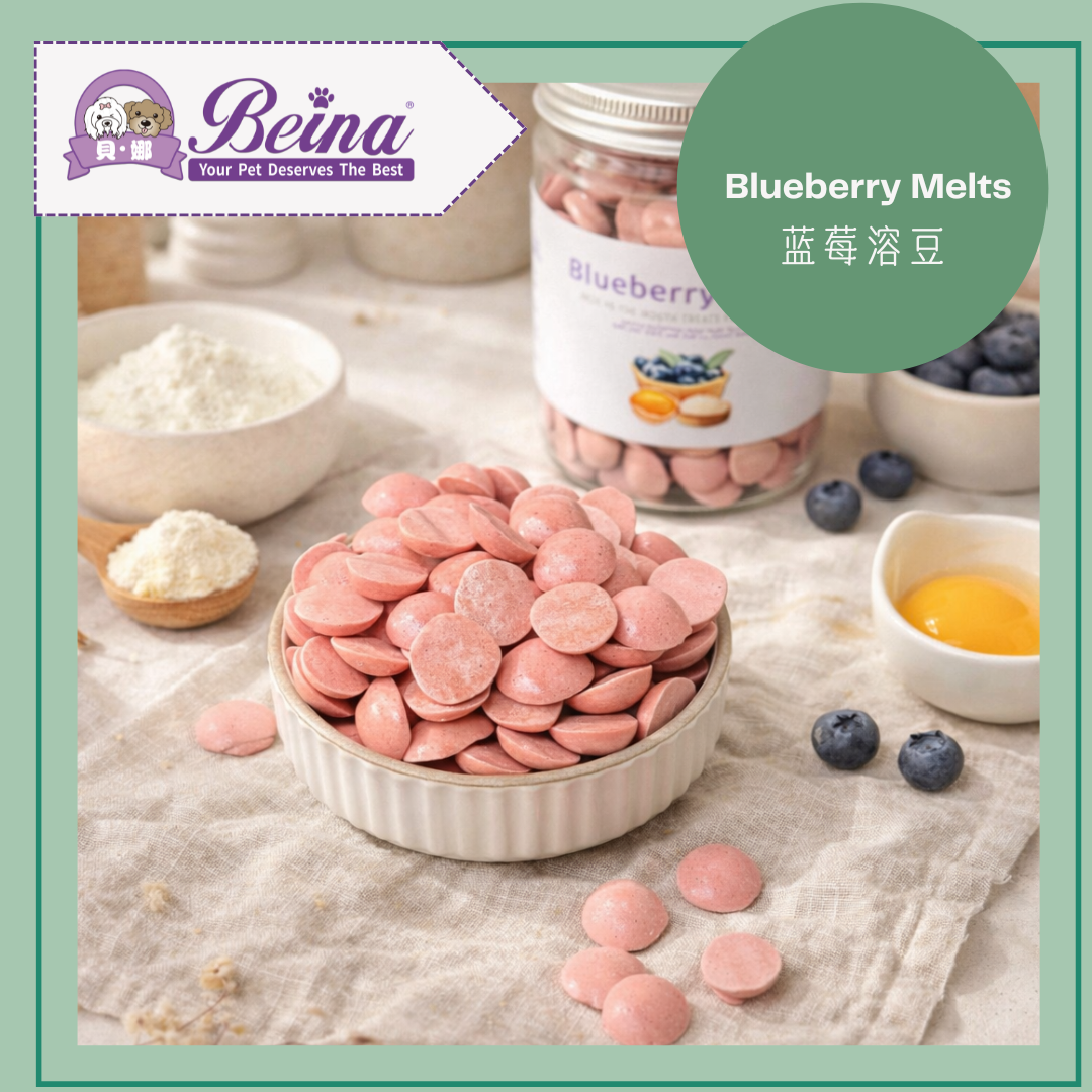 108 蓝莓溶豆 Blueberry Melts