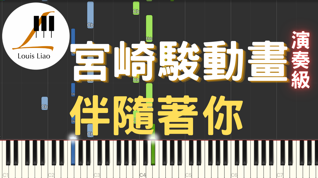 12.宮崎駿動畫 天空之城 伴隨著你 鋼琴演奏版