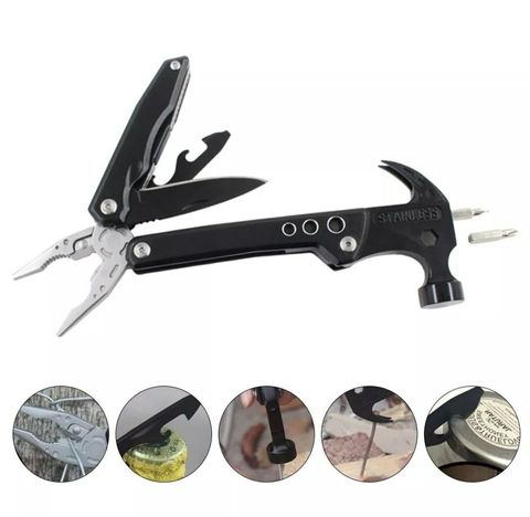  Portable Foldable Multifunctional Nail Hammer Pliers (6)
