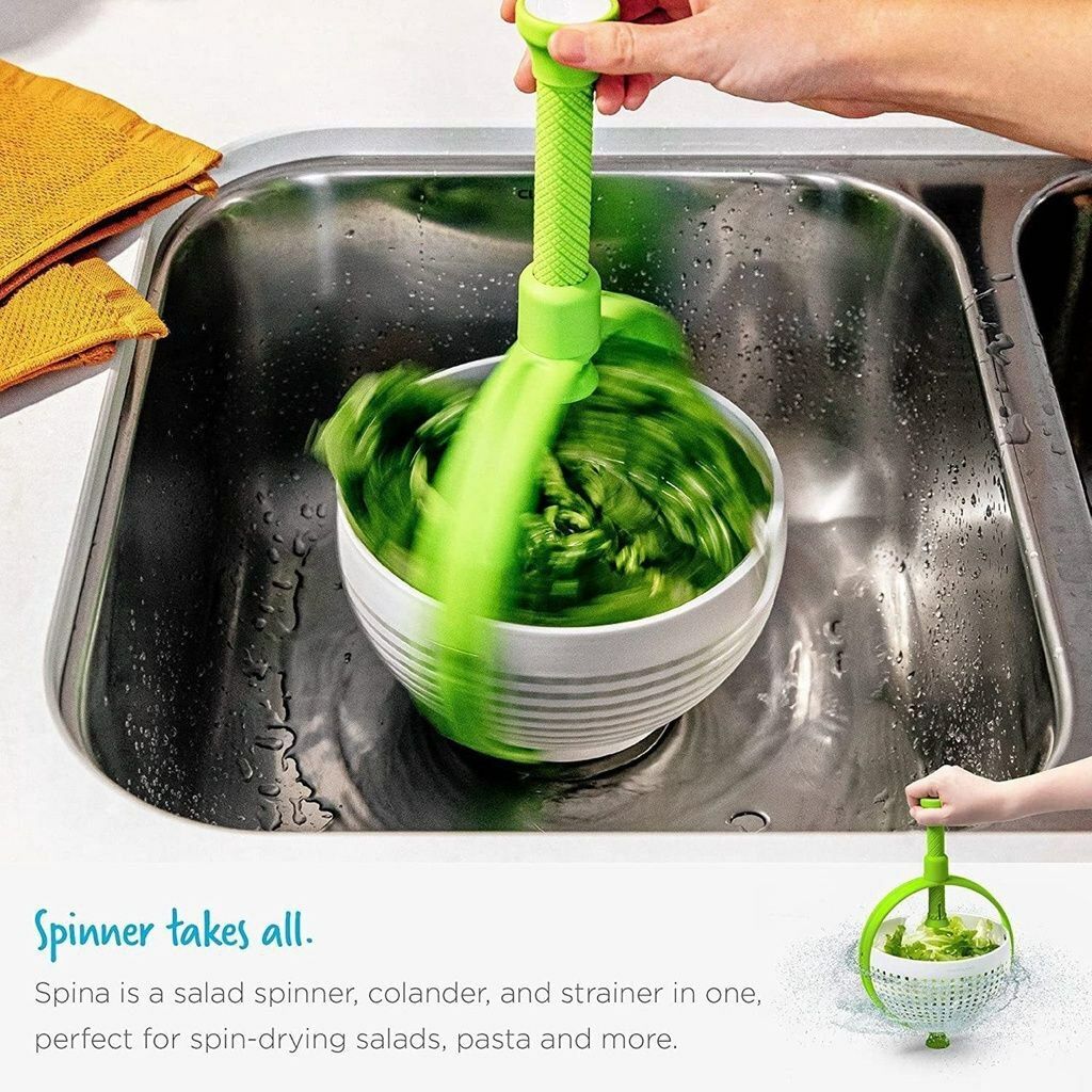 Handy Tool Kitchen Vegetable Washing rotatingDrainer (8)