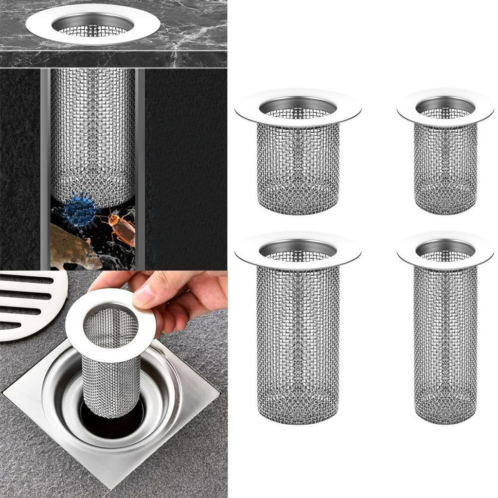 MY116 Stainless Steel Floor Drain Filter Mesh Anti-Pest Sealing Cover Myhome116 (2)