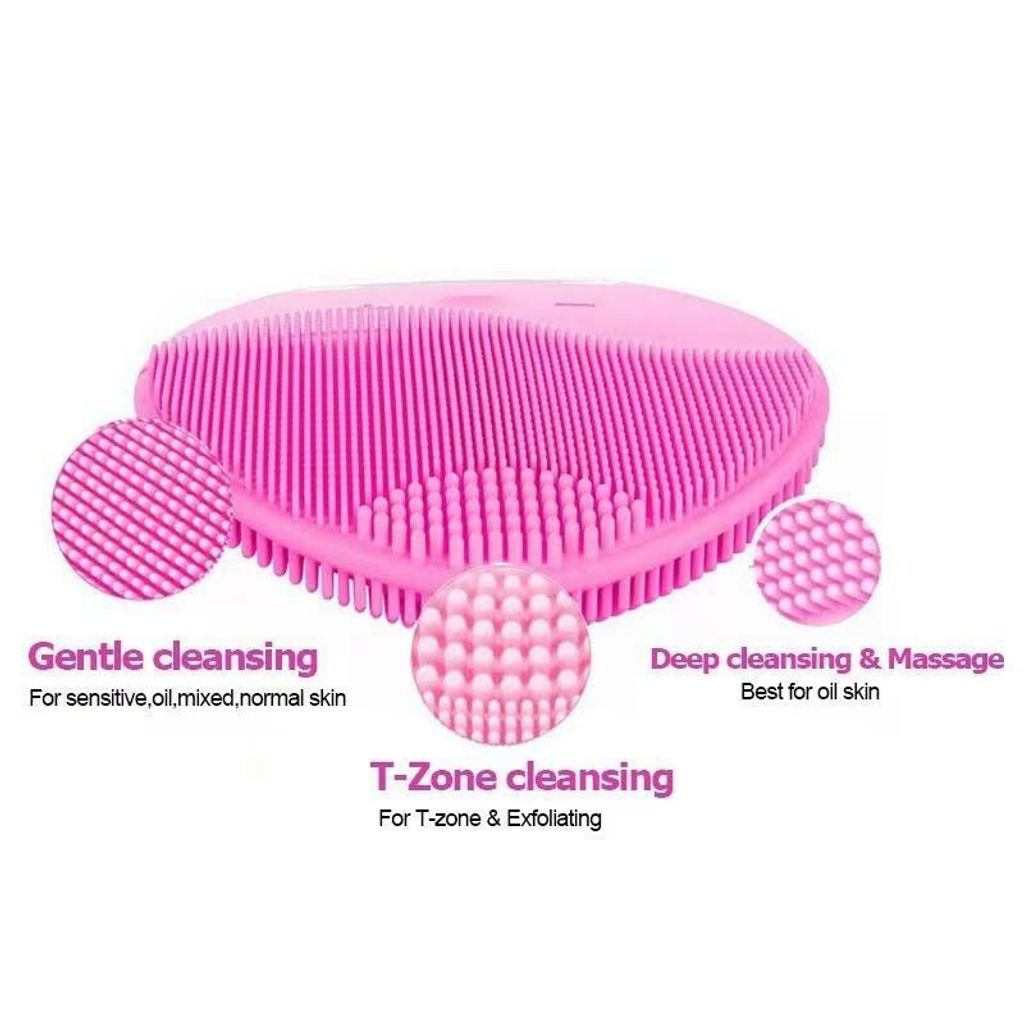 Mini 2 Forever Cleansing Electric Sonic Silicone Face Facial Wash Brush Vibra (4)