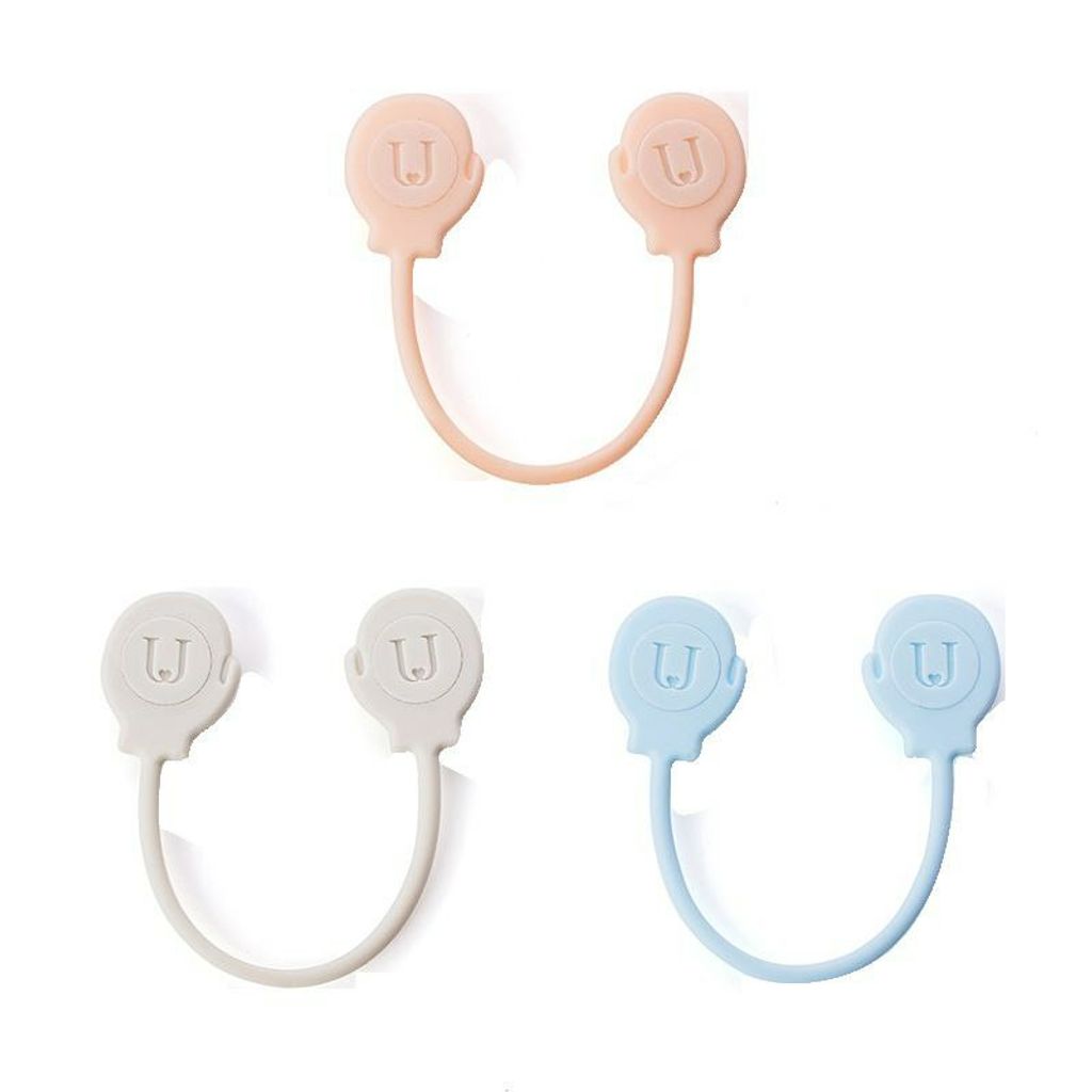 MY121 3Pcs Silicone Magnetic Strap Multi-Function Wire Twist Ties Myhome121 (1)