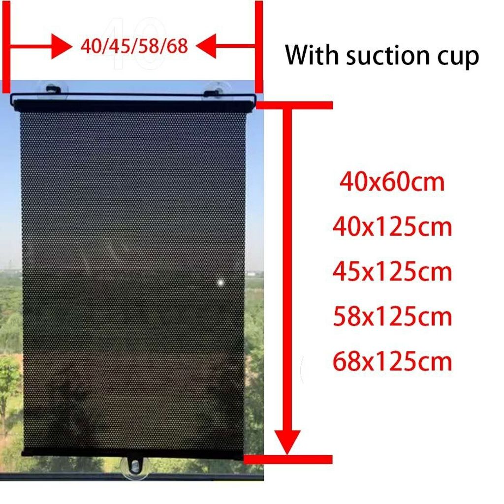 MY126 Punch-Free Retractable Sunscreen Sunshade Heat Insulation Shade Curtain Myhome1 (8)