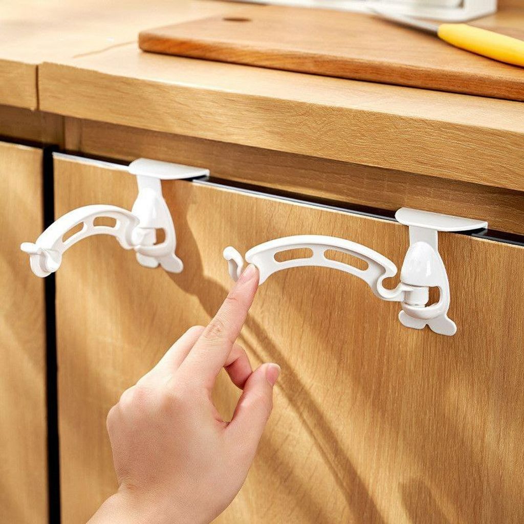 garbage bag holder kitchen cabinet door