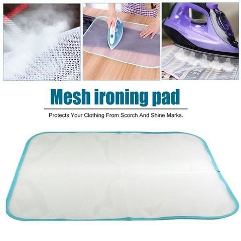 MY152 Ironing Mat Protective Mesh Of Heat Resistant Fabric For Ironing Clothes Myhome (5)