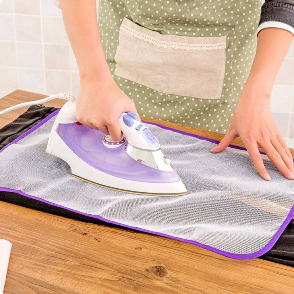 MY152 Ironing Mat Protective Mesh Of Heat Resistant Fabric For Ironing Clothes Myhome (3)