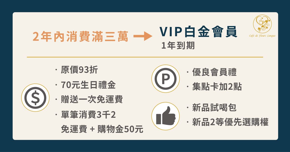 VIP(白金會員)[詳細資訊]