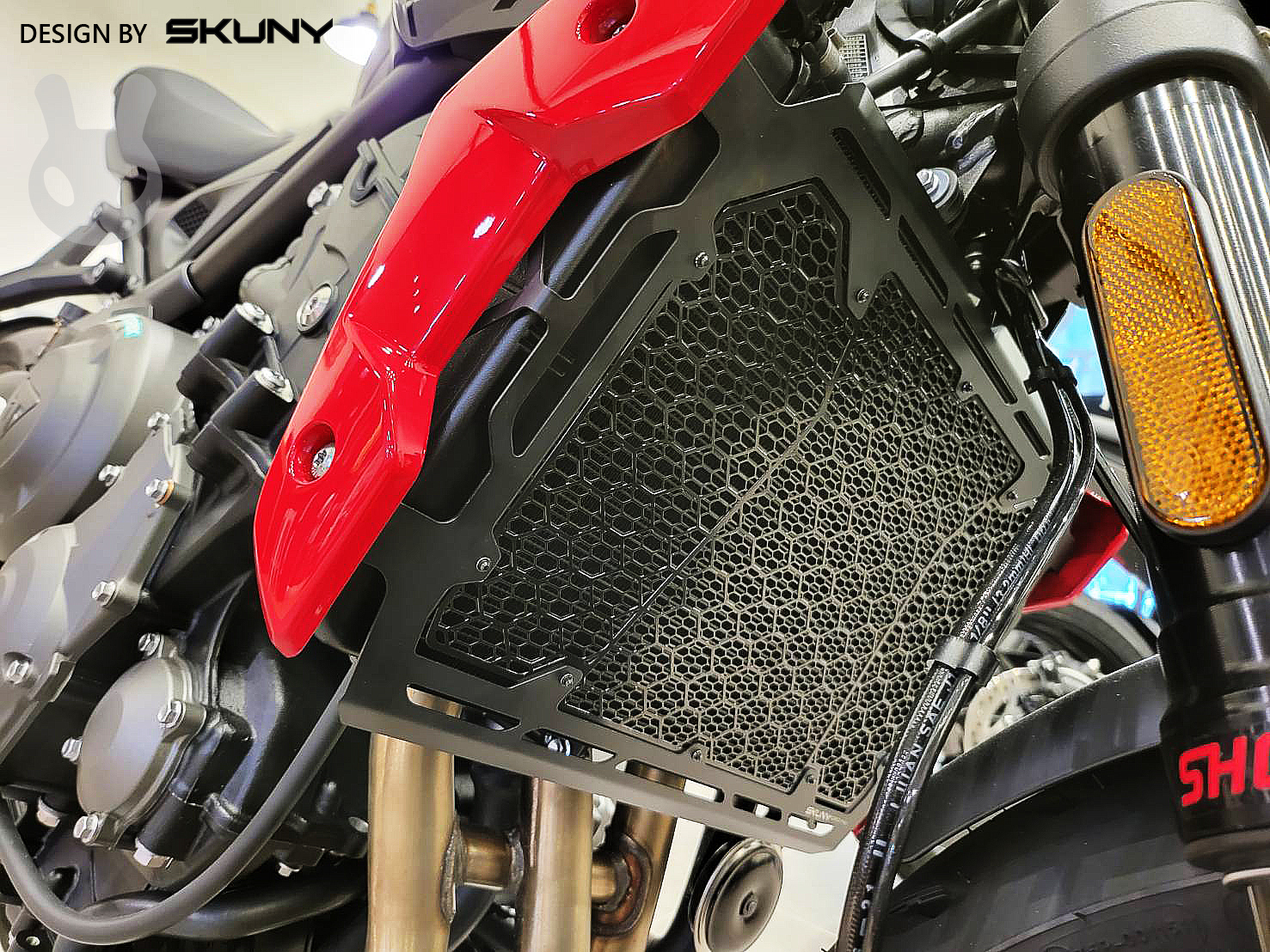 SKUNY」Triumph Trident 660 (21-22) Original系列水箱護網– 奧托機工