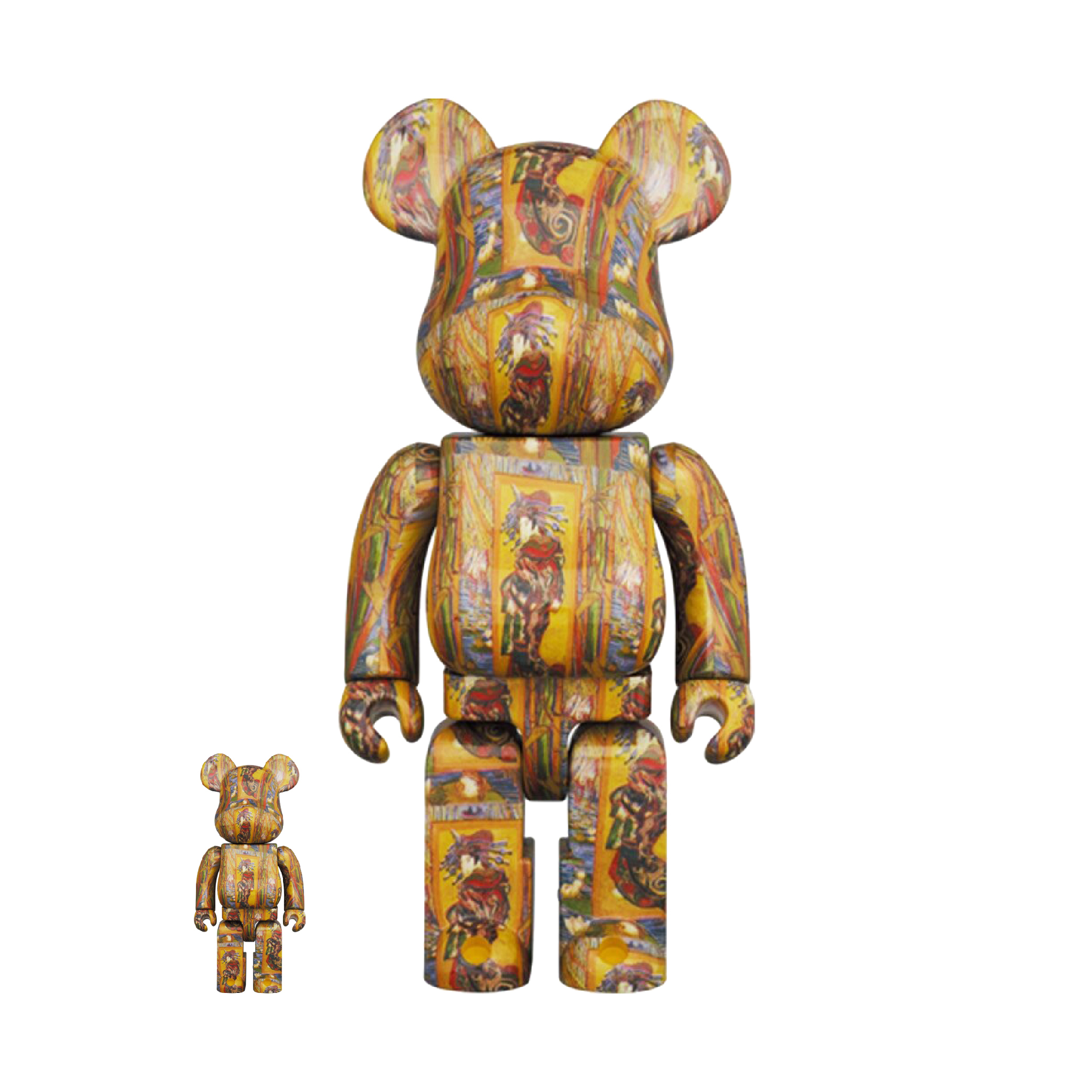 Bearbrick Van Gogh Museum Self Portrait 1000% – HYPECITY