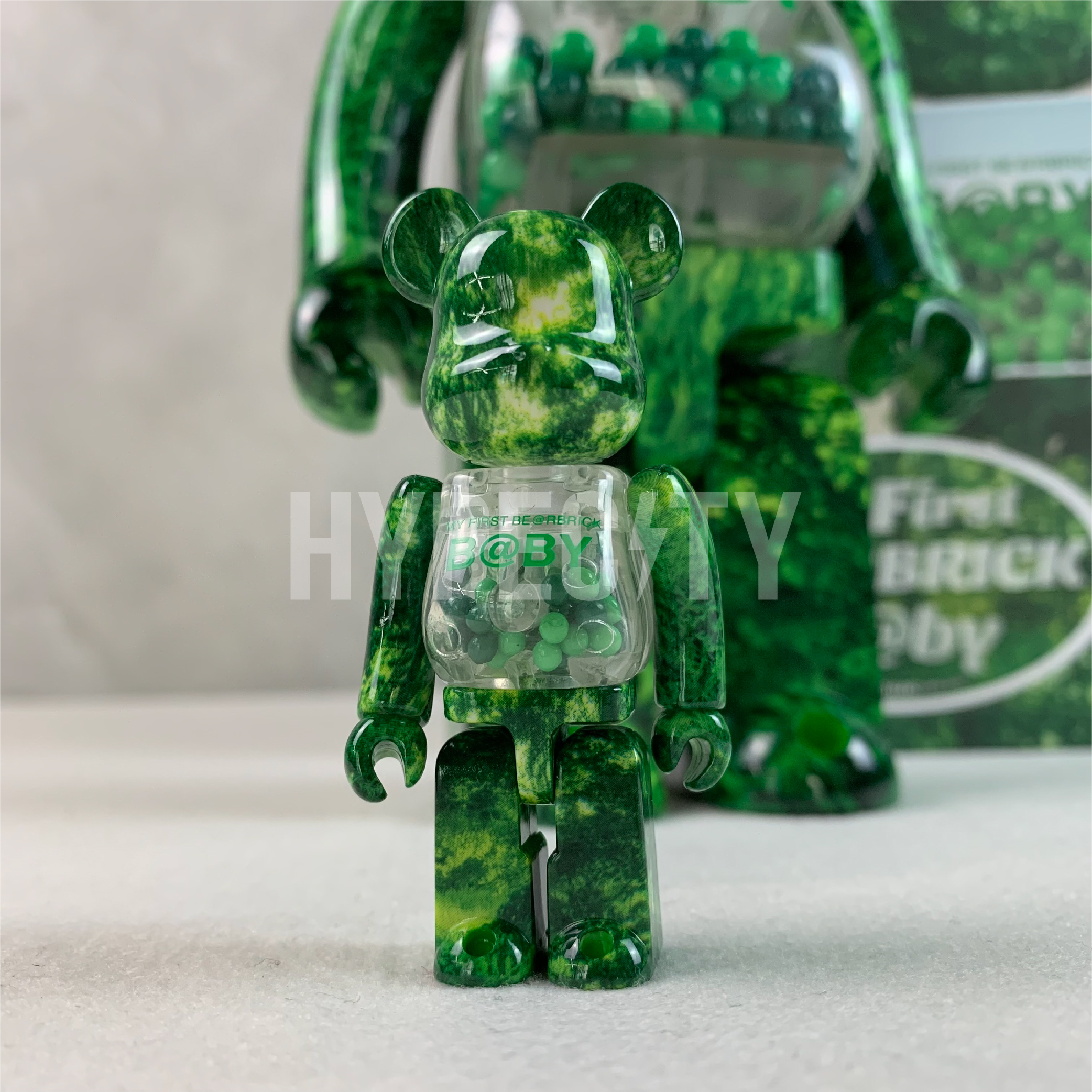 エンタメ/ホビーMY FIRST BE@RBRICK B@BY FOREST GREEN