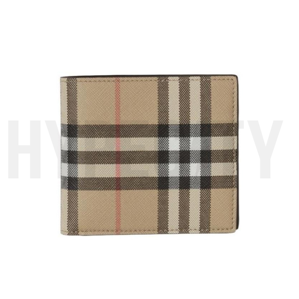 Burberry Vintage Check International Bifold Coin Wallet 80579491 – HYPECITY