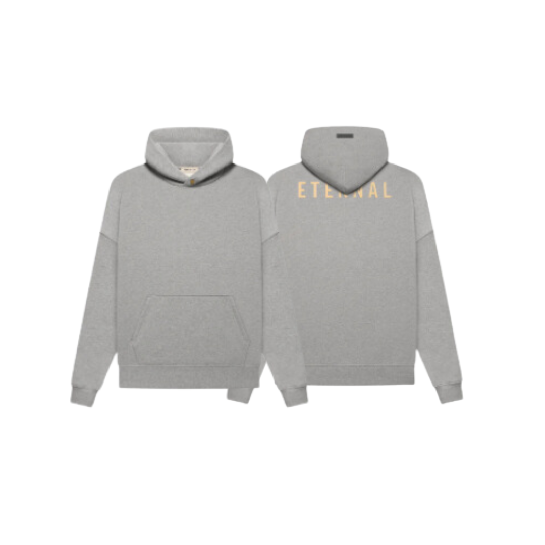 Fear of God Eternal Cotton Fleece Hoodie - Warm Heather Oatmeal – Kith