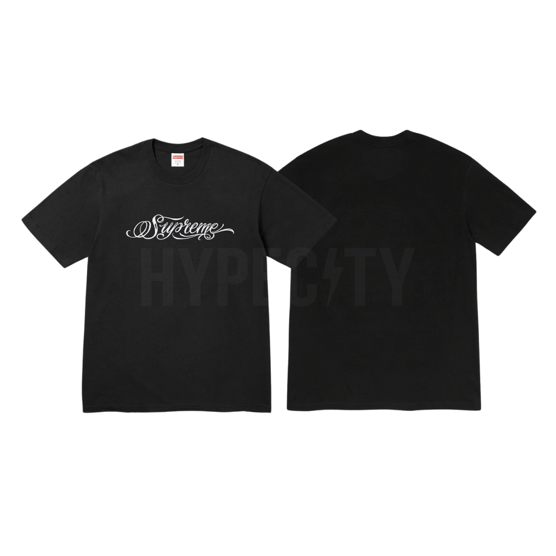 Supreme smoke tee black deals