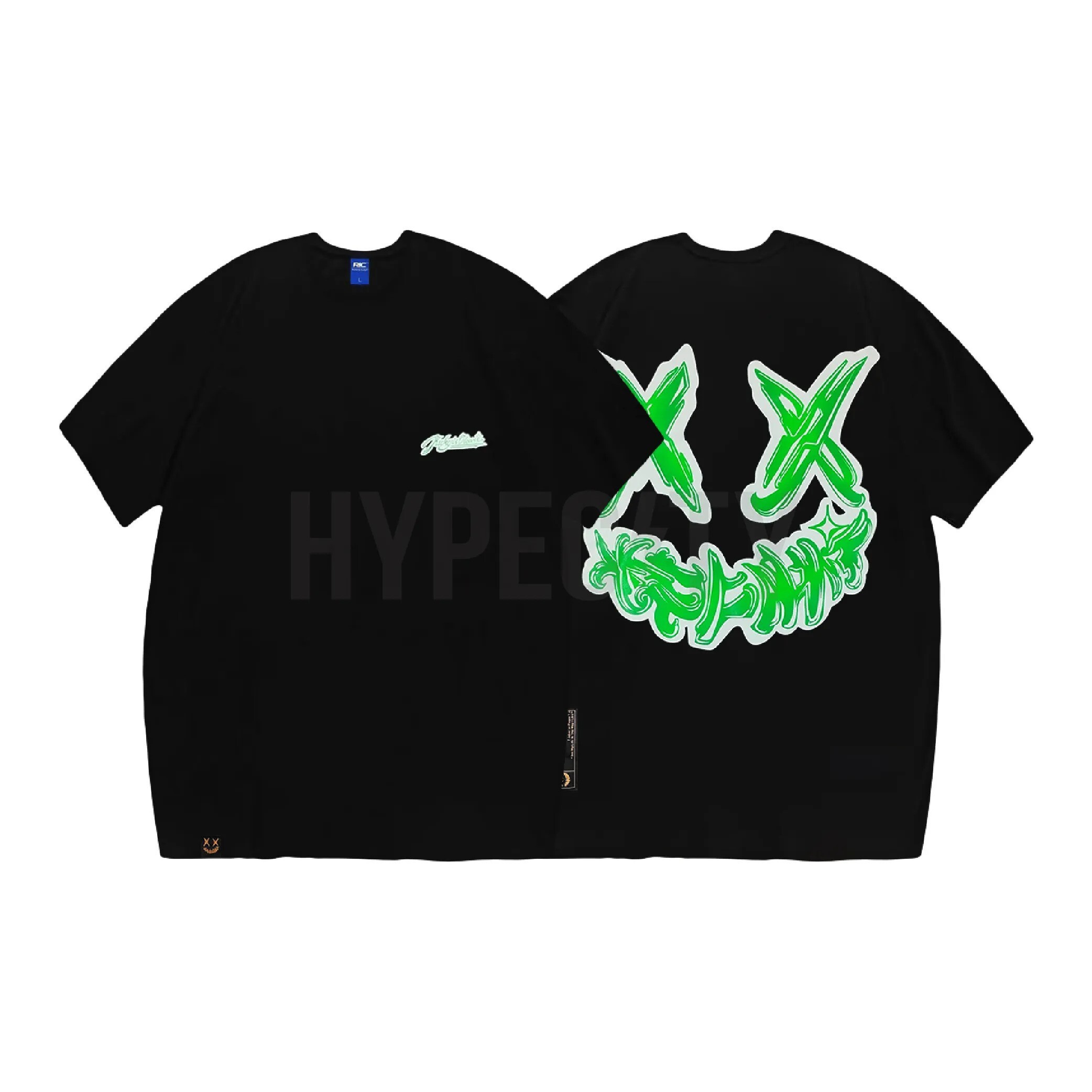 RickyIsClown Green Paint Black