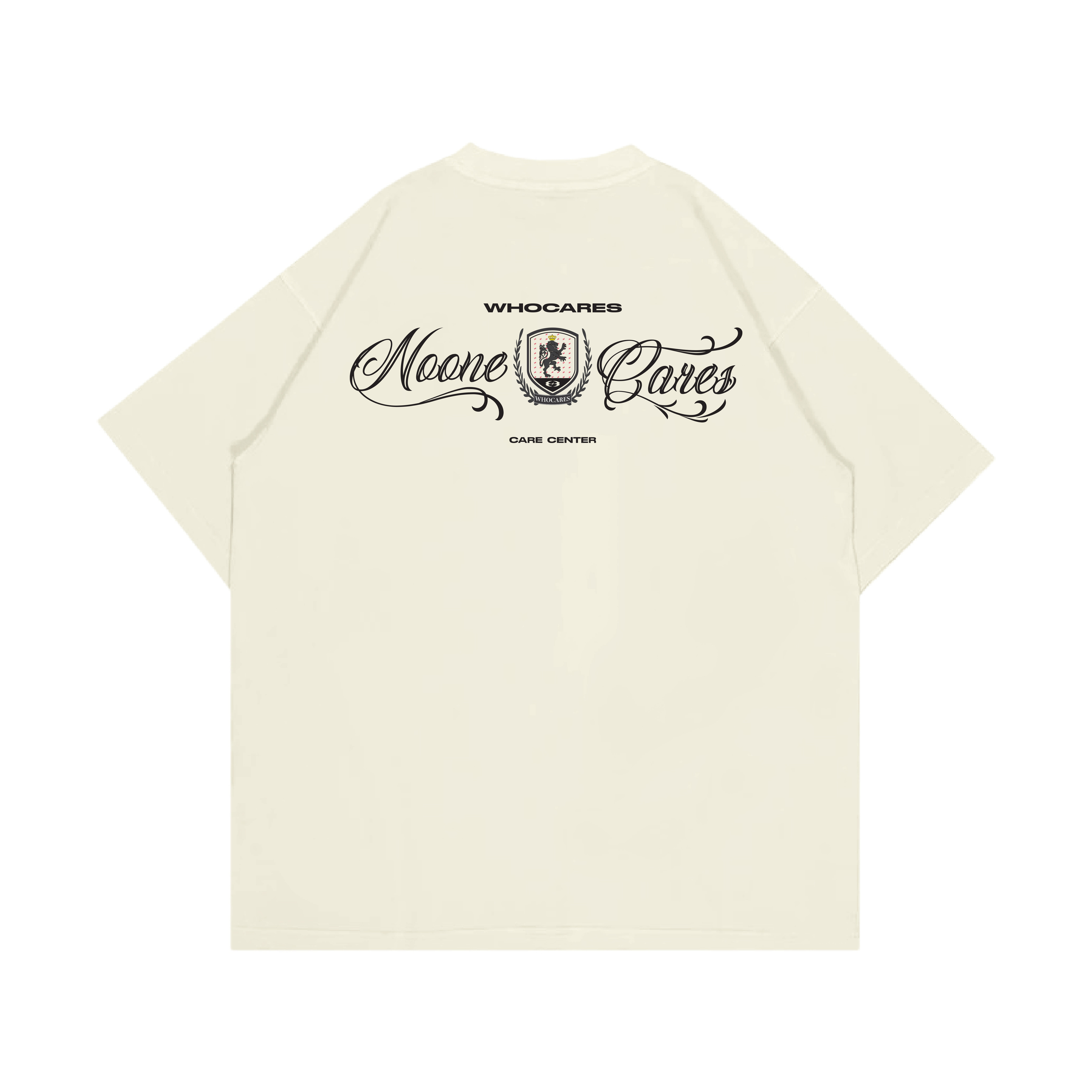 Emblem Club Tee (Beige) Back
