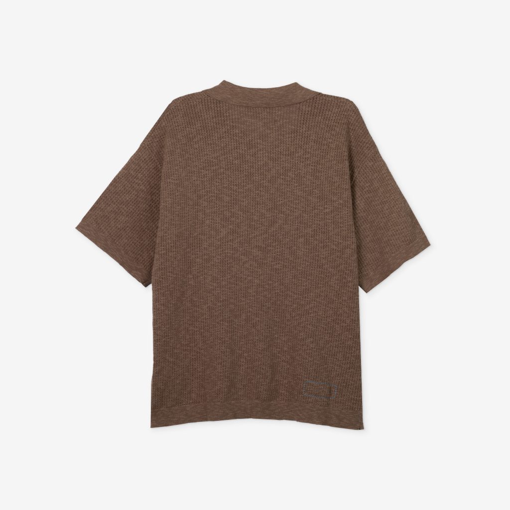 repose-knitted-taupe-polo-shirt-back-1024x1024