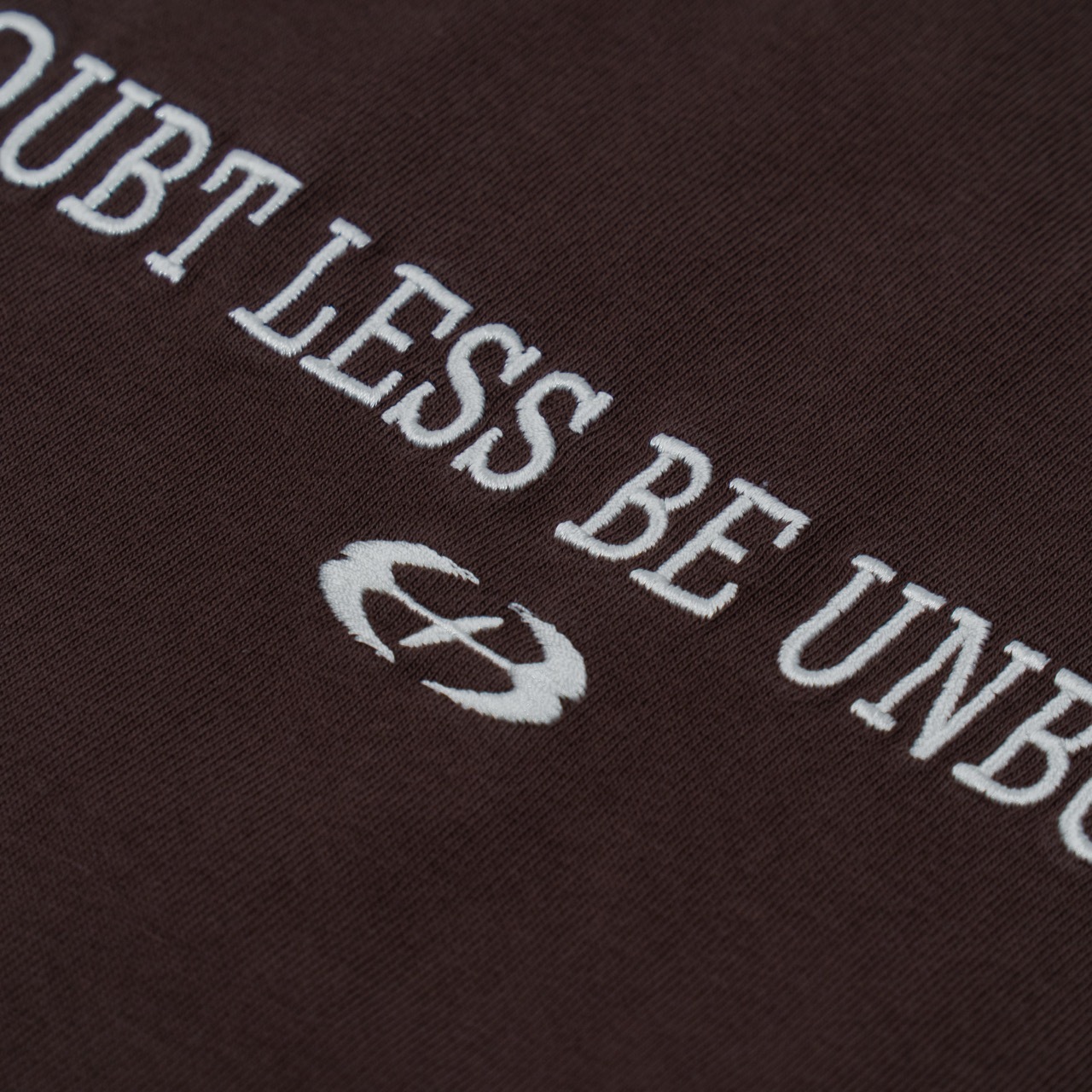 No Doubt Washed Tee (Brown)_CloseUp_4 Large