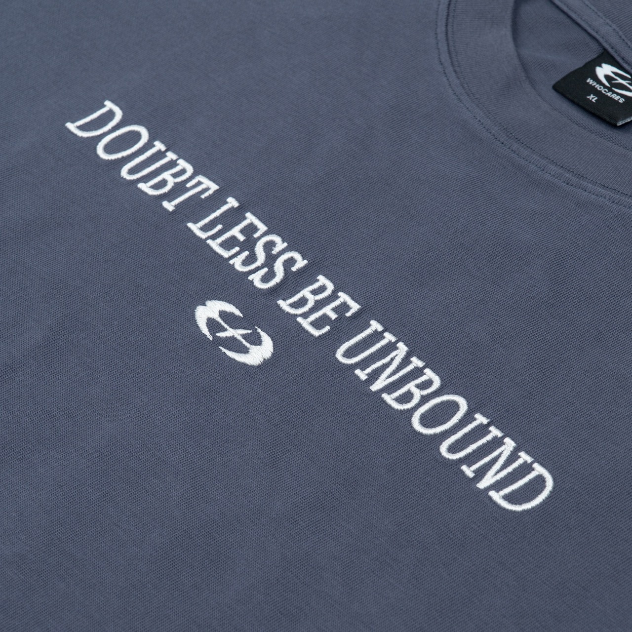 No Doubt Washed Tee (Navy)_CloseUp_4 Large
