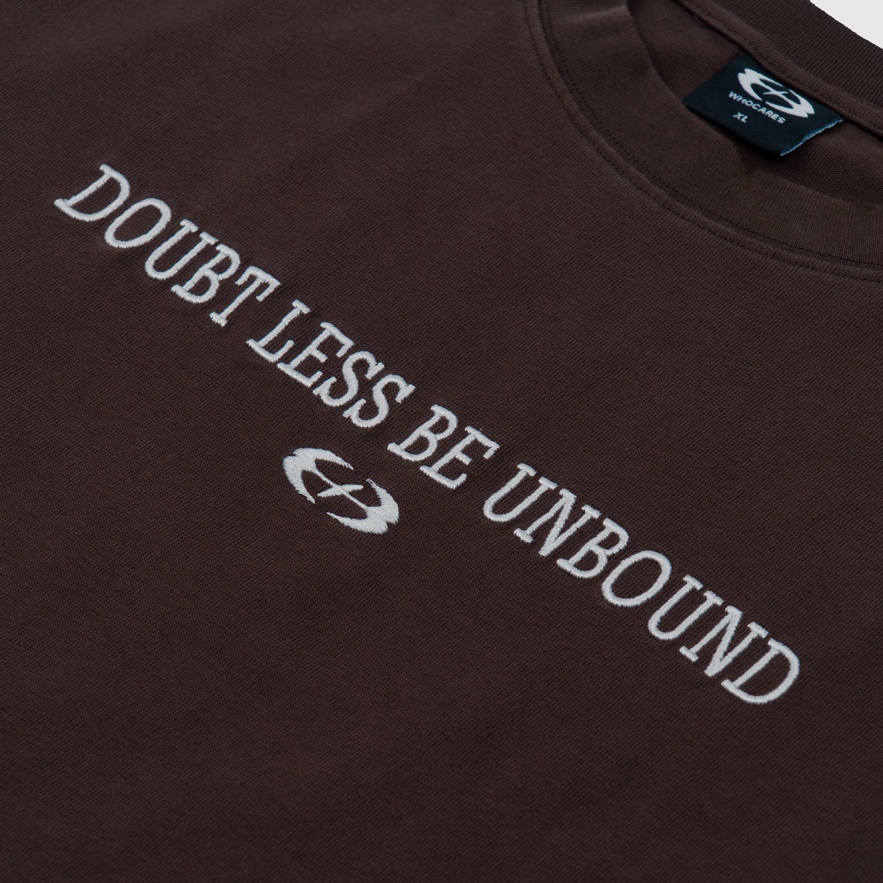 No Doubt Washed Tee (Brown)_CloseUp_2 Large