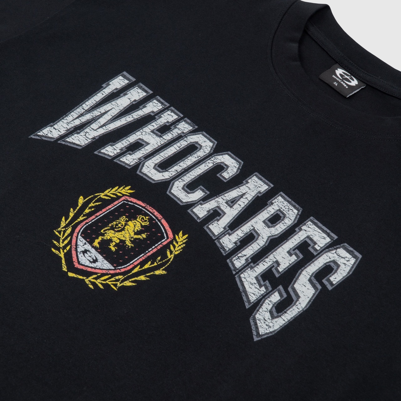 DD Varsity Tee (Black)_CloseUp_2 Large