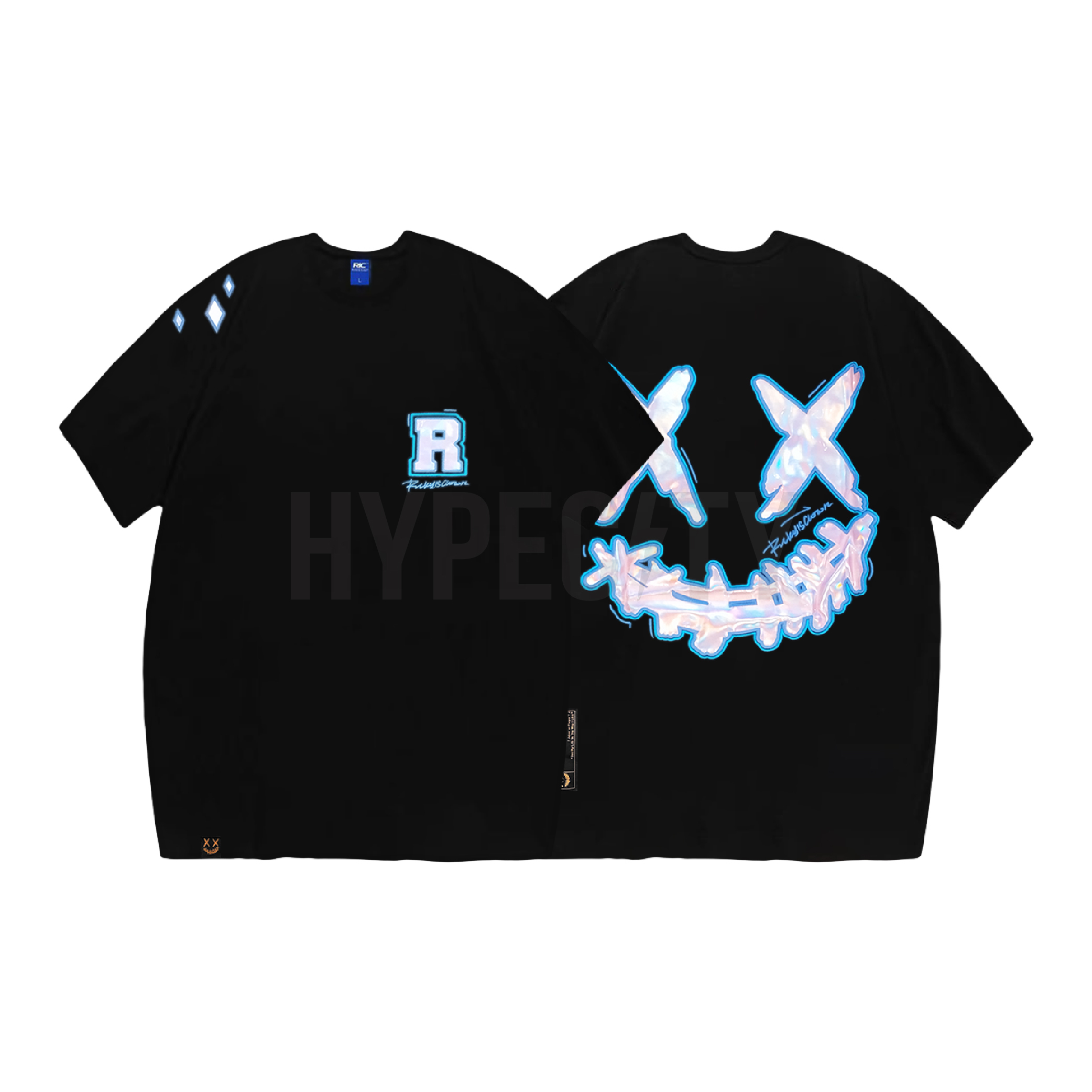 *p(R)ojectR® Rhinestone Logo SS Tee Frank Rhinestone Logo Tee (7-16) | GUESS Factory Ca