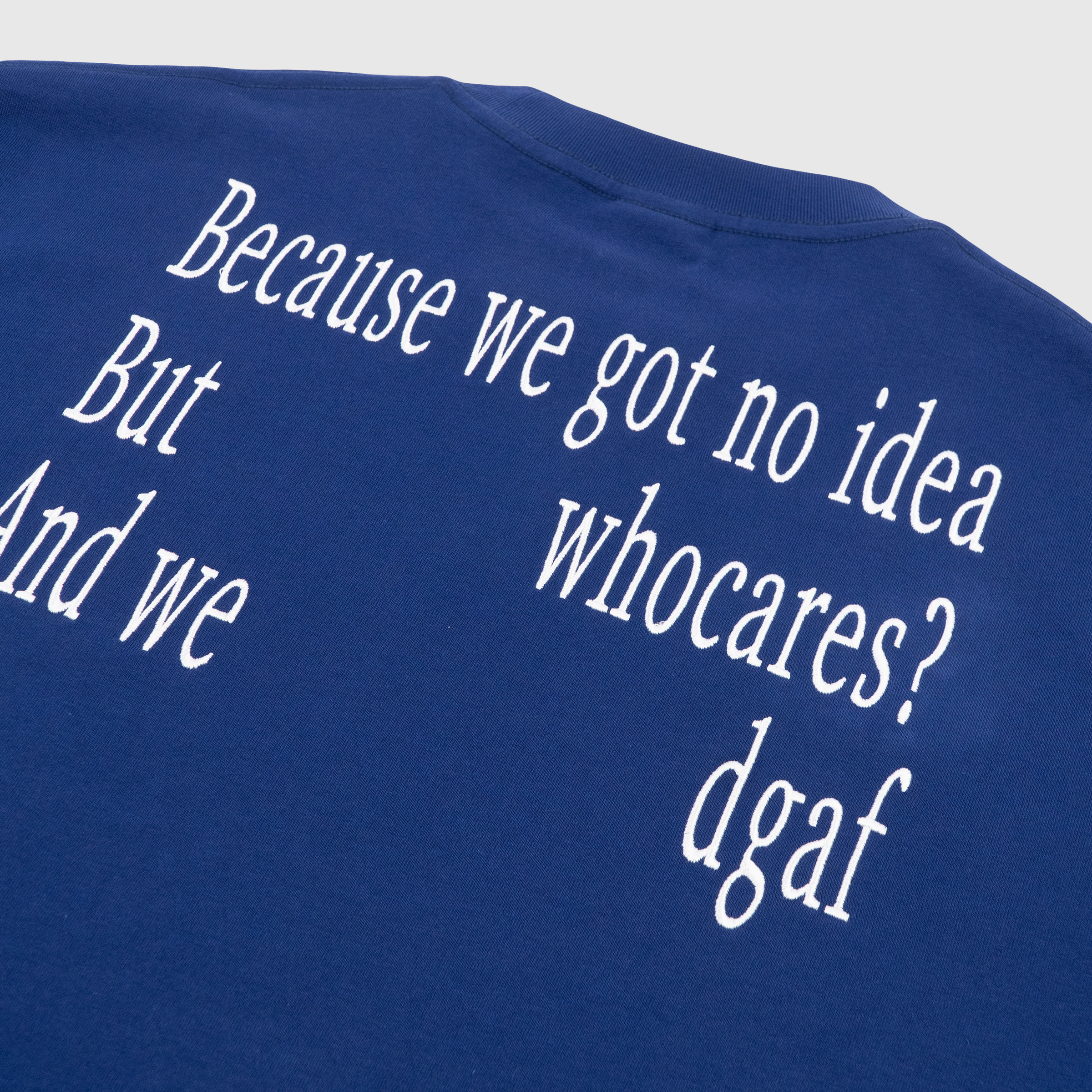 No Idea Tee (Blue)_CL03
