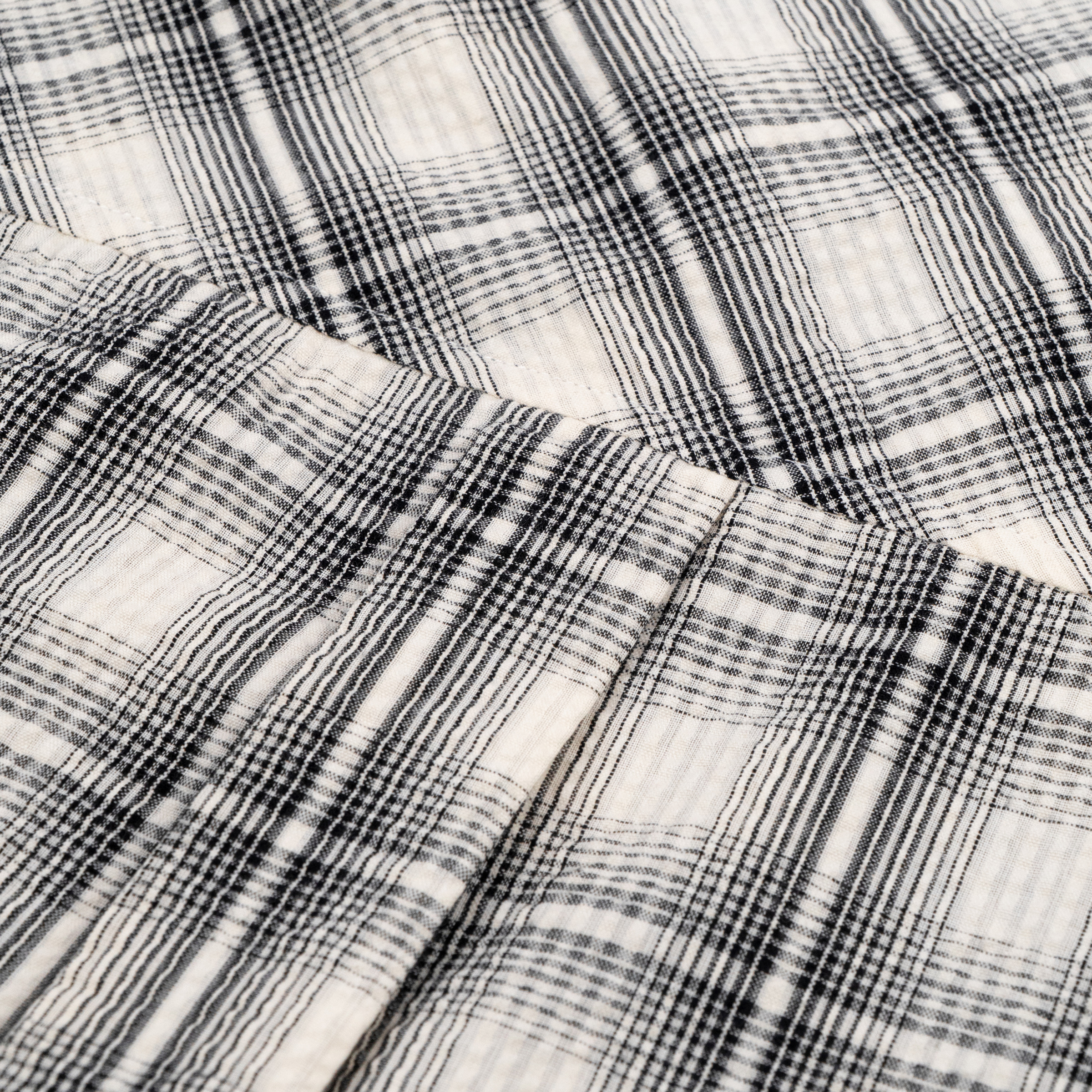 NR Flannel Shirt (White)_CL05