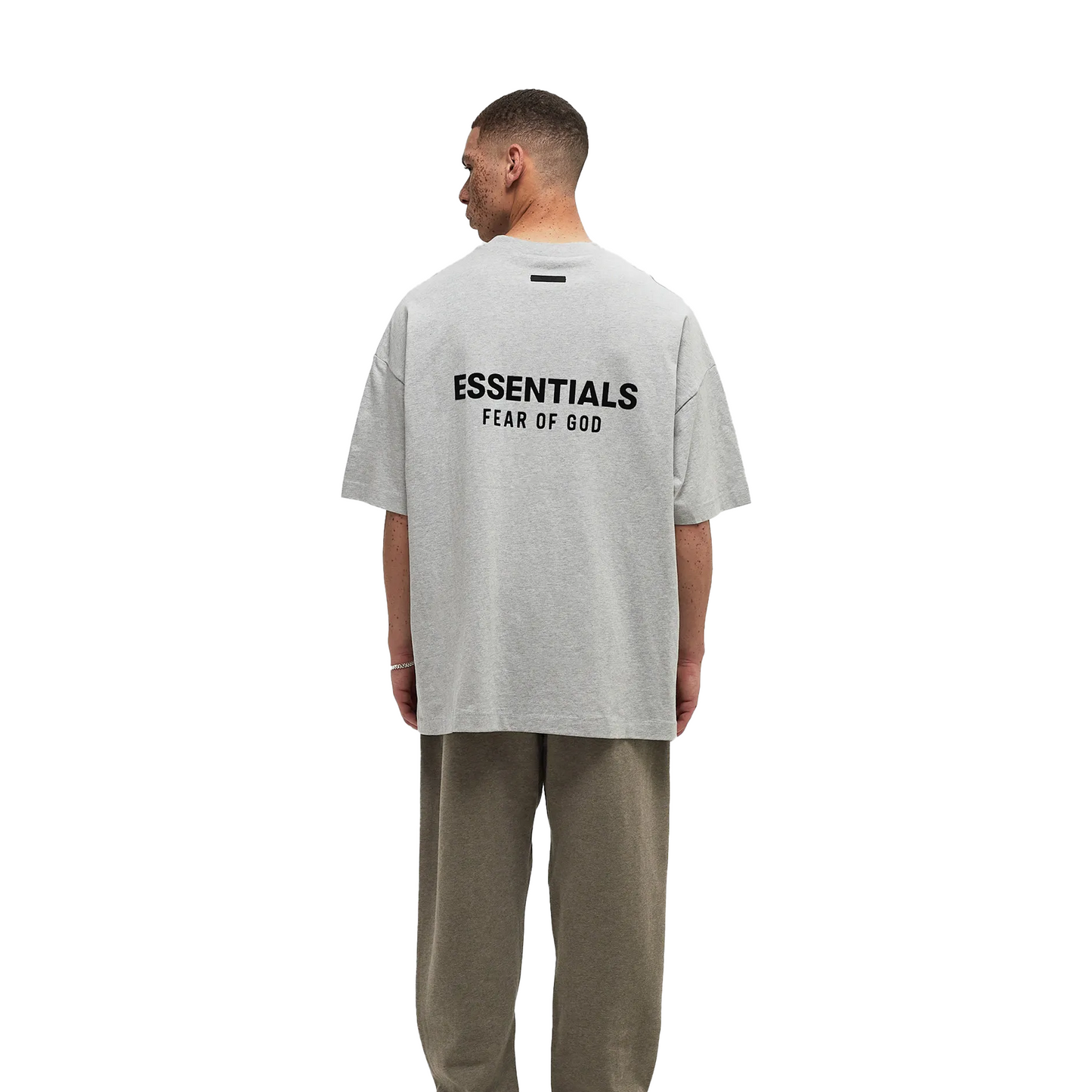 FearofGodEssentialsCoreLogoJerseyCrewneckTeeLightHeatherGrey_FW24_-BackModel