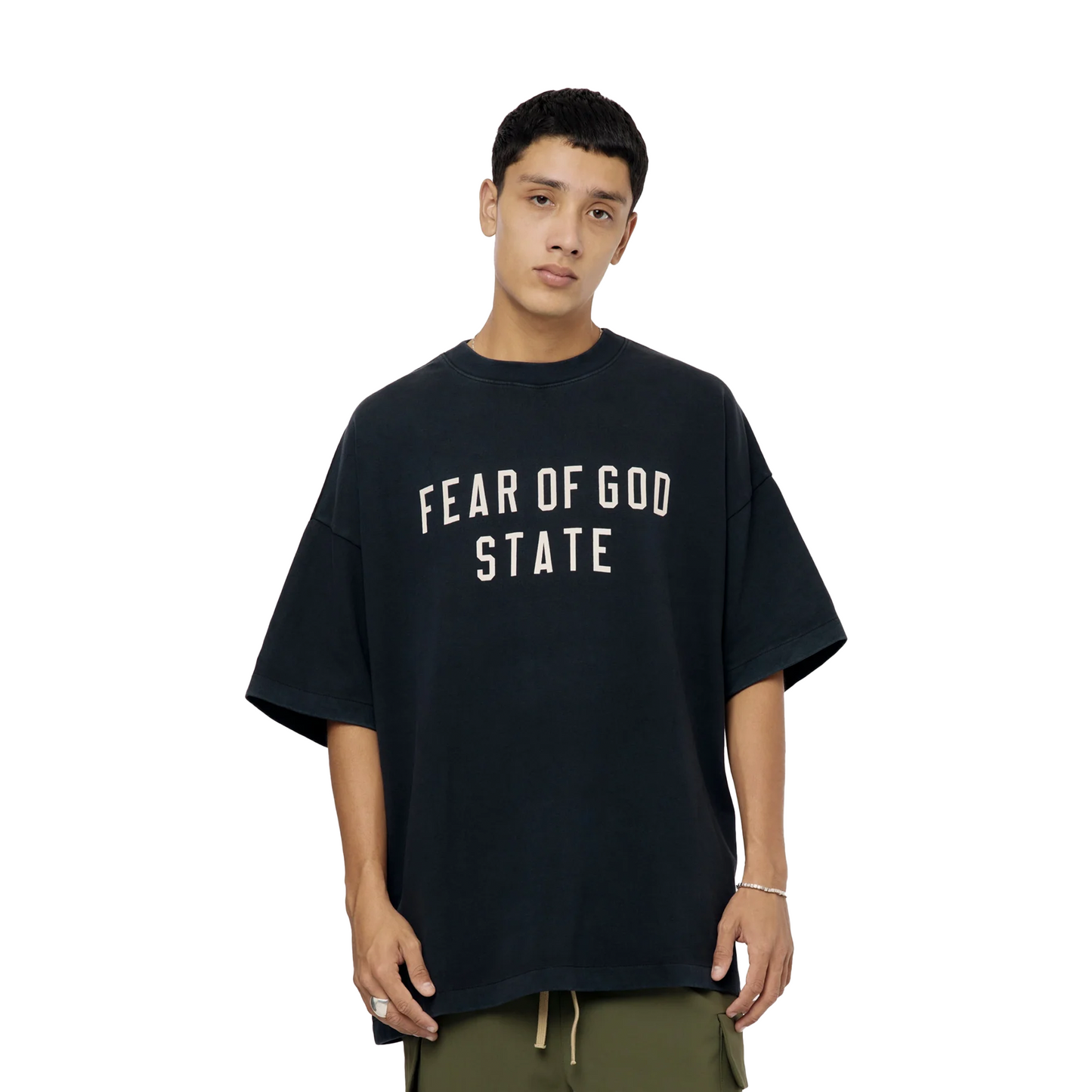 FearofGodEssentialsHeavyCrewneckTeeBlack_FW24_-ModelFront