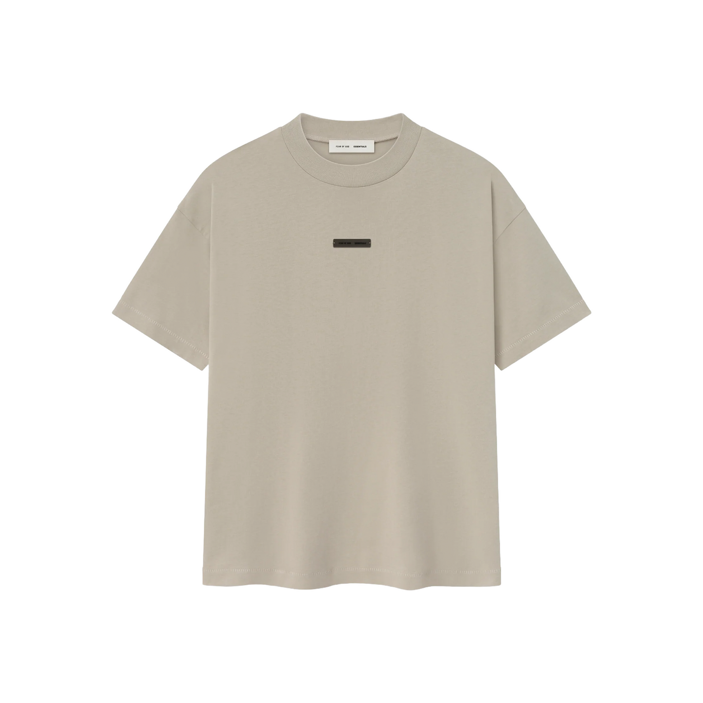 FearofGodEssentialsClassicTeeTimber_SS25_-Front