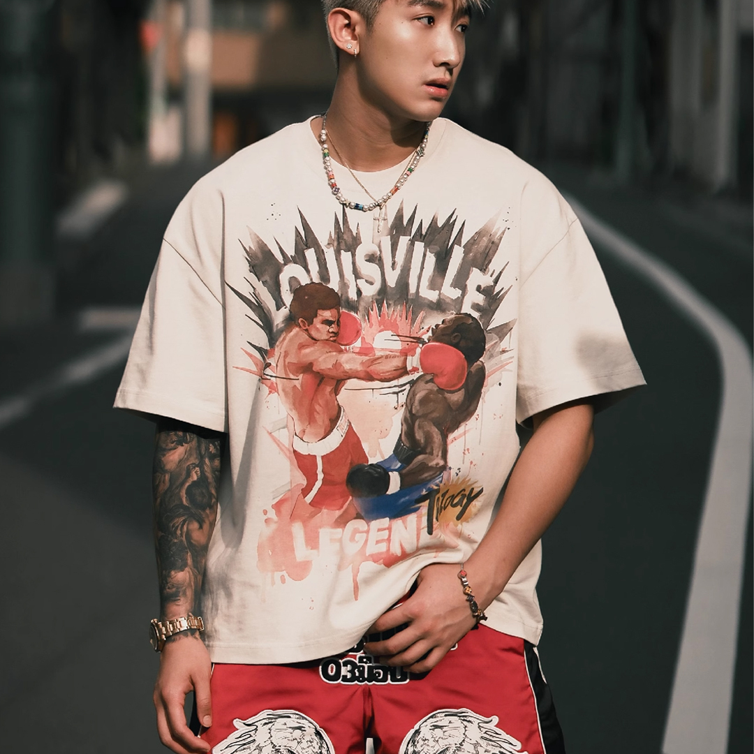 reserff-boxing-graphic-tee-model-front