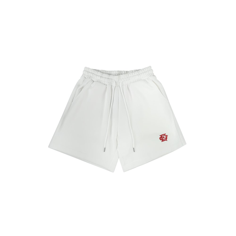 RU Casual Shorts-white-1