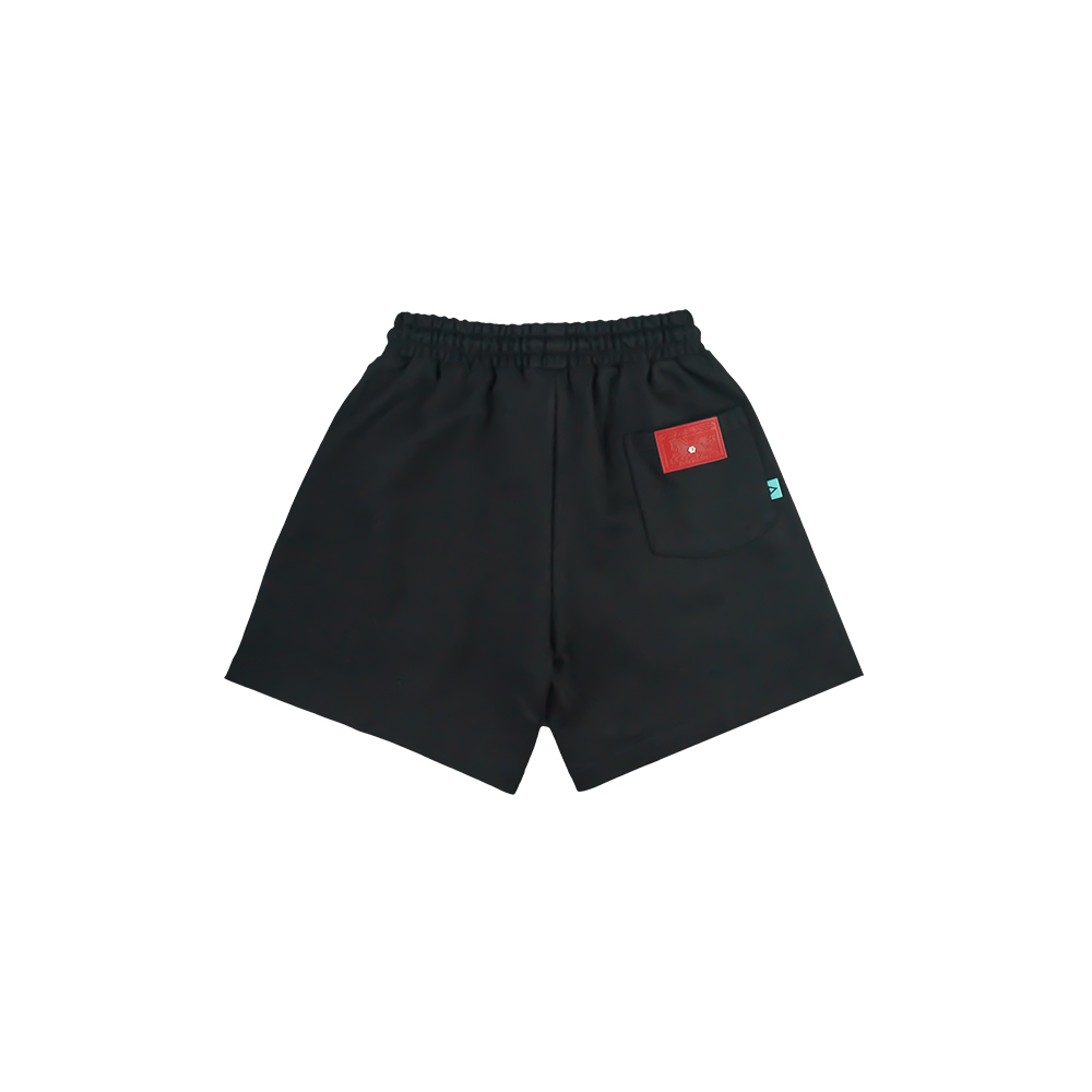 RU Casual Shorts-black-2