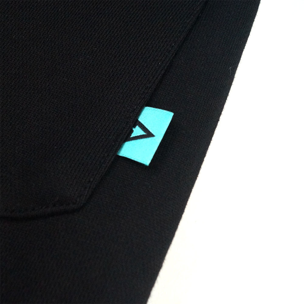 RU Casual Shorts-black-Detail-5