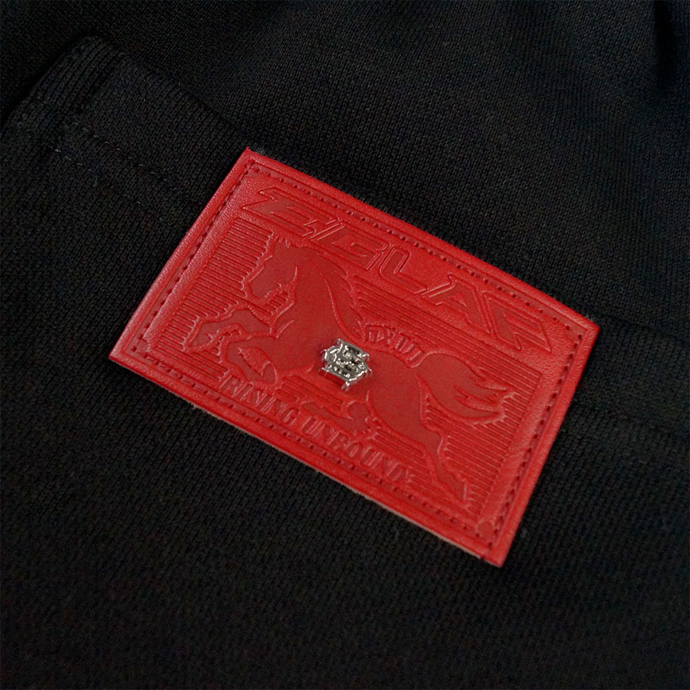 RU Casual Shorts-black-Detail-6