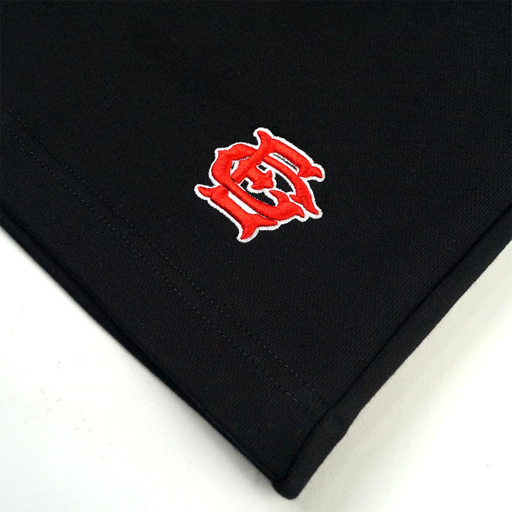 RU Casual Shorts-black-Detail-7