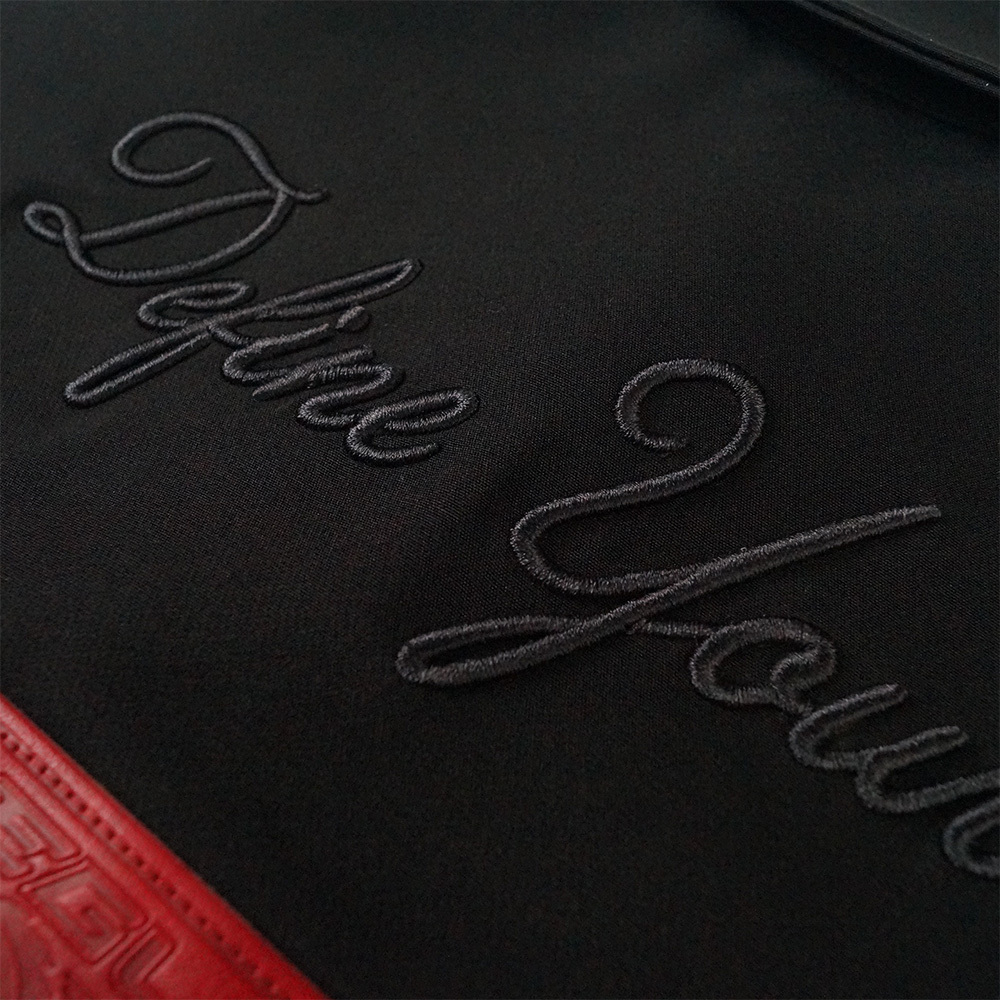 RU Embroidery Chest Logo Shirt-Detail-8