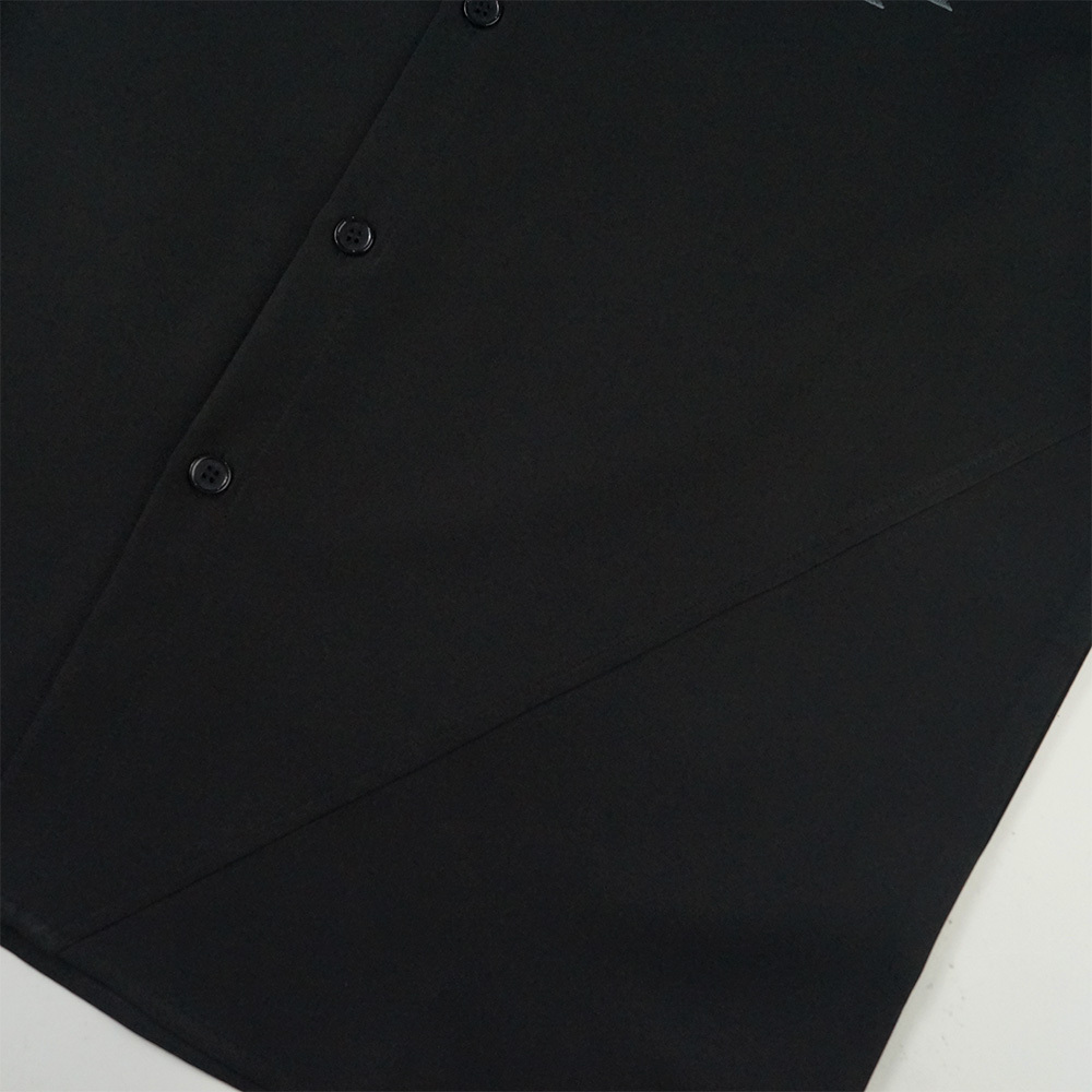 RU Embroidery Chest Logo Shirt-Detail-4