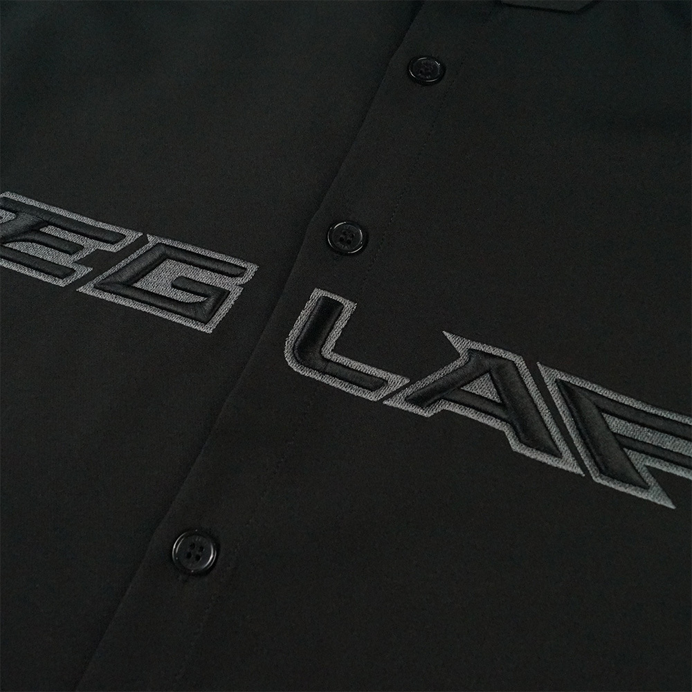 RU Embroidery Chest Logo Shirt-Detail-6