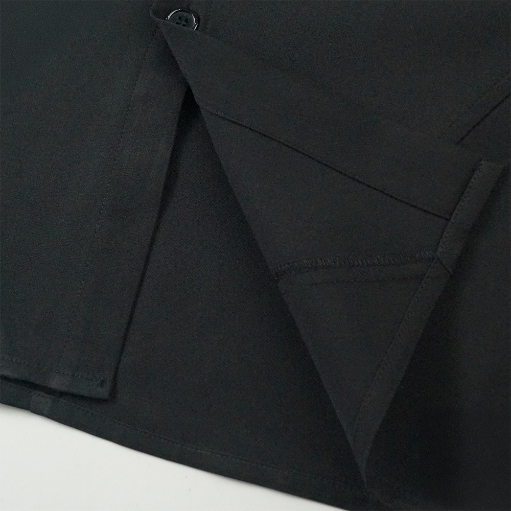 RU Embroidery Chest Logo Shirt-Detail-5