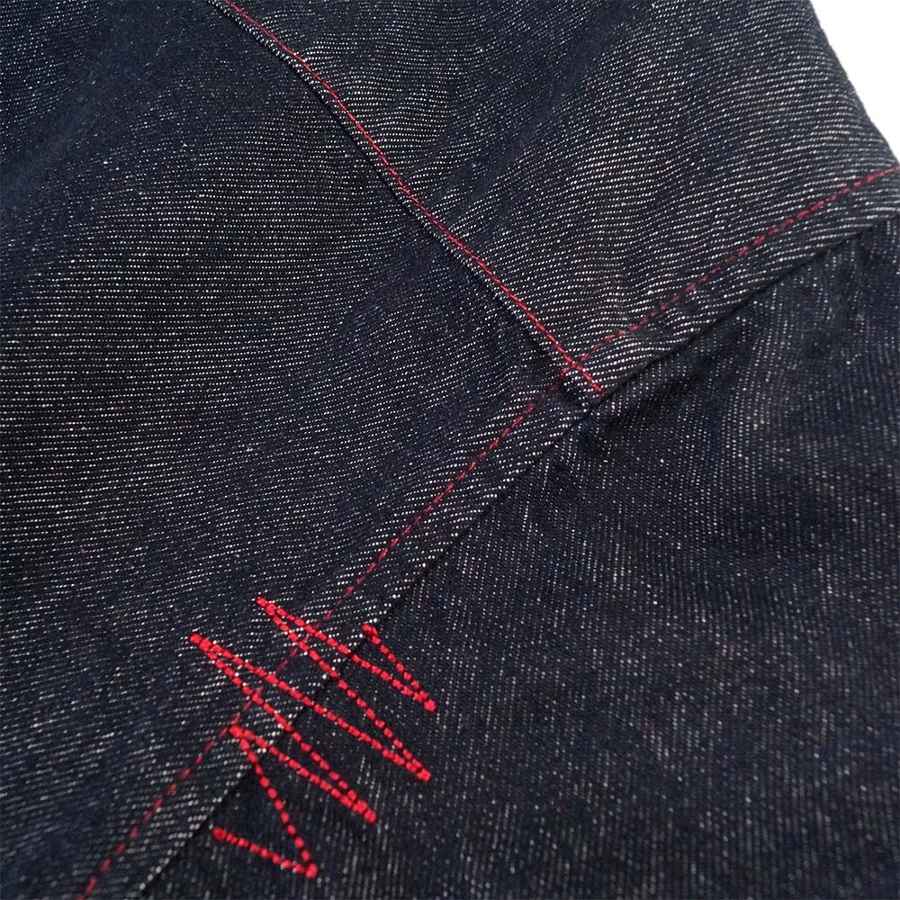 RU Loose Fit Denim Shirt-Detail-3