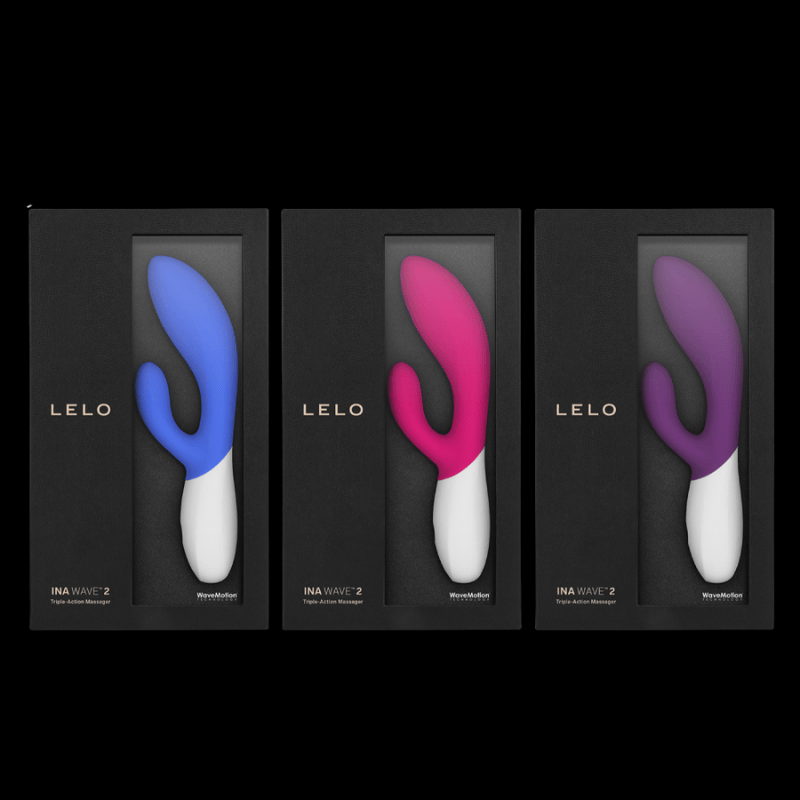 LELO- INA WAVE™ 2-GC點兔耳按摩棒-產品圖-1